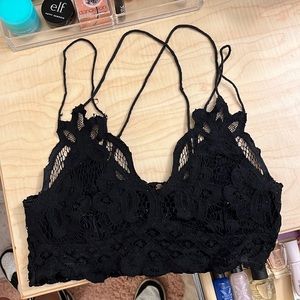 Black Free People Bralette Size M